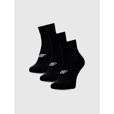 Men's casual ankle socks (SET OF 3) 4F 4FWMM00USOCM440-20S
