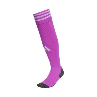 4. Adidas AdiSocks 25 purple soccer socks JM3661