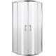 Semicircular shower cabin 80 cm