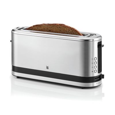 2. WMF toaster, 2 slices, silver, stainless steel, power 900 W, input voltage AC 220-240 V, frequency 50/60 Hz, width 366 mm, depth 110 mm, height 156 mm