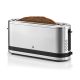 2. WMF toaster, 2 slices, silver, stainless steel, power 900 W, input voltage AC 220-240 V, frequency 50/60 Hz, width 366 mm, depth 110 mm, height 156 mm
