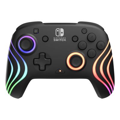 PDP Afterglow Wave Black USB Gamepad Analog/Digital Nintendo Switch, Nintendo Switch Lite, Nintendo Switch OLED