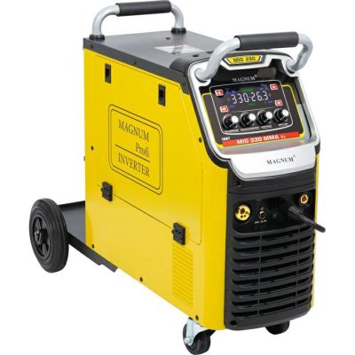 2. SEMI-AUTOMATIC INVERTER WELDING MIG-330 MMAV2 IGBT 4X4, 330A/60%, 400V, MB24/5, GP50, MIT, CABLES, MMA, HOSE, W16 5P...