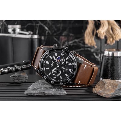 6. Skmei 9249BNBK Men's Watch + BOX