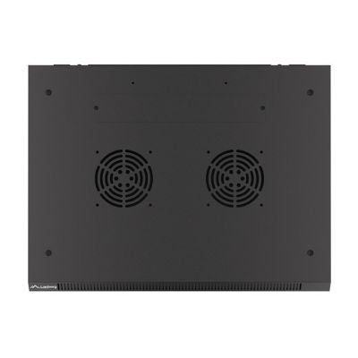 7. Lanberg WF01-6427-10B 27U Rack Wall Mounted Cabinet Black