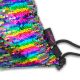 4. PREMIUM DRAWSTRING BAG/BACKPACK WITH PRINT + SEQUINS SEMI LINE