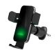 13. Wozinsky WEDZ-3Y8S clamp car holder with 15W inductive charger for phone on the air vent - black