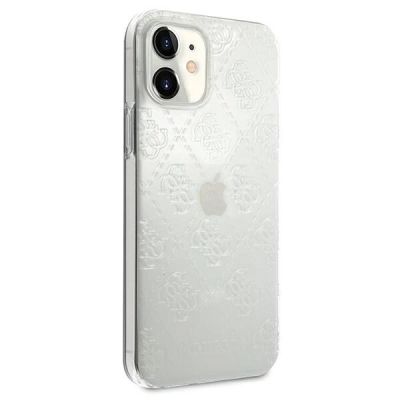 4. Guess GUHCP12S3D4GTR iPhone 12 mini 5.4" transparent hardcase 4G 3D Pattern Collection