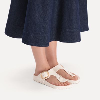 4. Birkenstock Gizeh Big Buckle EVA Eggshell (1031366)