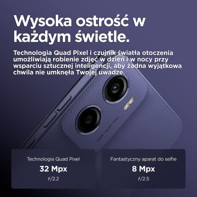11. Motorola Moto E15 2/64GB Fresh Lavender smartphone