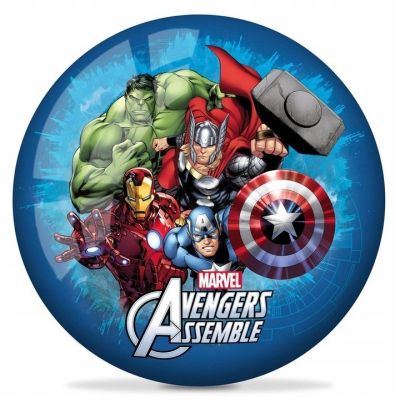 Children's rubber ball 140mm with Avengers MONDO motif