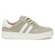 2. Women's leather sneakers on the platform in khaki Filippo DP7512