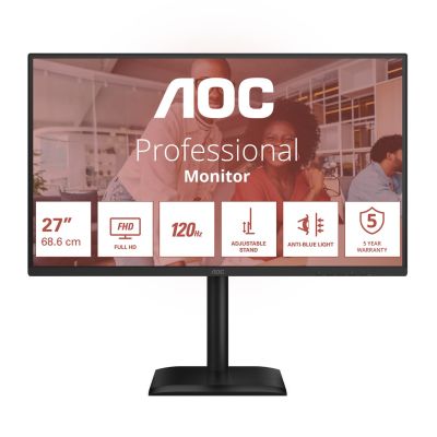 AOC monitor 68.6cm (27") 27E4CV 16:09 HDMI+DP+USB-C lift