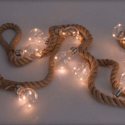 3. ROPE LIGHT 30LED 280 CM WARM WHITE JUTE