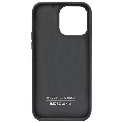 6. Audi Carbon Fiber Stripe iPhone 14 Pro Max 6.7" black/black hardcase AUS-TPUPCIP14PM-R8/D1-BK