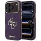 Guess IML 4G Script Metal case for iPhone 17 Pro / 18 Pro - burgundy