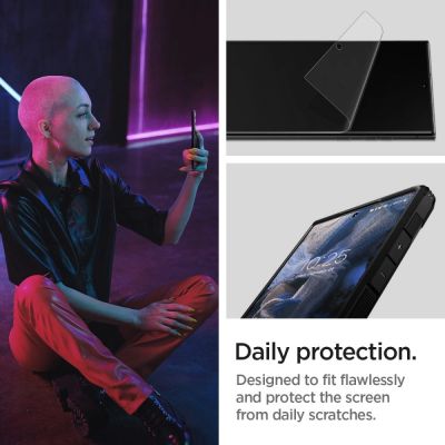 5. Spigen Neo Flex Hydrogel Film for Samsung Galaxy S23 Ultra - 2 pcs.