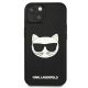 3. Karl Lagerfeld 3D Rubber Choupette Case for iPhone 13 mini - Black
