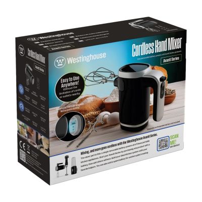 11. Westinghouse Avanti WKHMA02 Cordless Hand Mixer