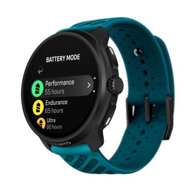 6. Suunto Race 2 Wave Blue 3.81 cm (1.5") AMOLED 49 mm Digital 466 x 466 px Touchscreen Black GPS