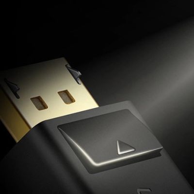 21. Ugreen unidirectional DisplayPort to HDMI Cable 4K 30Hz 32 AWG 2m Black (DP101 10202)