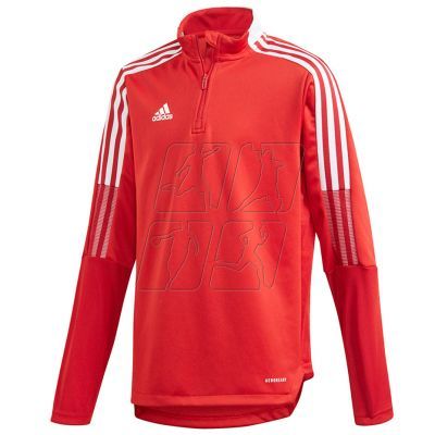 5. Adidas Tiro 21 Training Top Youth Jr GM7323 sweatshirt