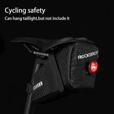 5. Rockbros C29-BK waterproof bicycle bag under the saddle - black