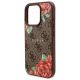 6. Guess GUHMP16LP4ROPEMCW iPhone 16 Pro 6.3" brown/brown hardcase 4G Flowers Print MagSafe