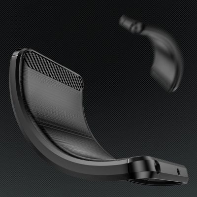 5. Carbon Case for iPhone 16 Silicone Case - Black