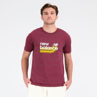 6. New Balance Sport Core Graphic Cotton BG M T-shirt MT31908BG