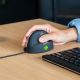 9. Ergonomic mouse for right-handed users R-Go Pele HE USB large black/silver retail