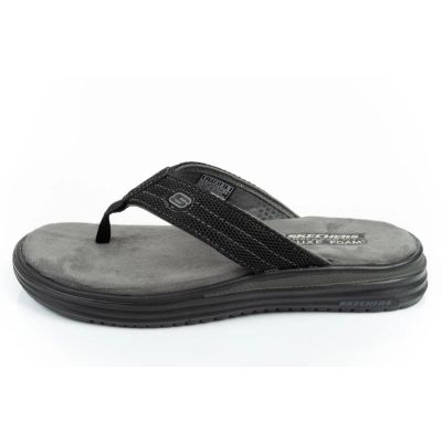 13. Skechers Proven Flip-Flops M 204577 BLK