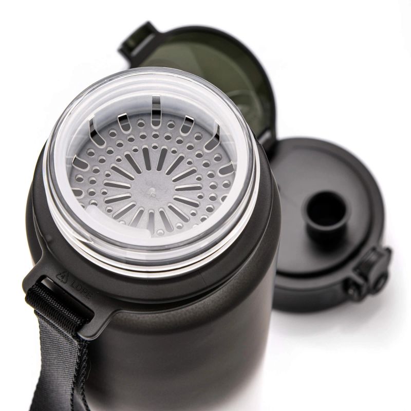 57. Meteor 650 ml navy blue sports bottle
