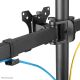 9. Neomounts FPMA-D550D3BLACK Monitor Holder/Stand 68.6 cm (27") Desk Black