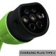 10. Qoltec Mobile charger for electric car EV with regulation 2in1 Type2 | 3.5kW | 230V | SCHUKO 16A | Wi-fi | TUYA | SMART LIFE | LCD | Portable | 5m (52435)