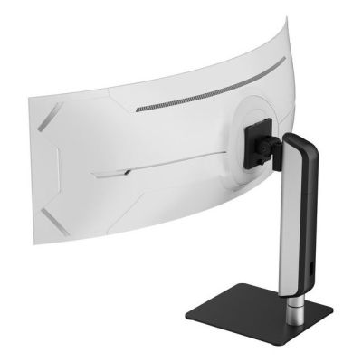 3. Equipment Table Stand 17"-49"/1TFT 360° Robust/Freist. 18Kg Silver