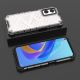17. Honeycomb case armored cover with gel frame Oppo A76 / Oppo A36 / Realme 9i transparent