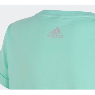 3. adidas Dance Knotted Tee Jr HR5817