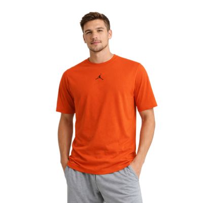 5. Men's Air Jordan Sport Dri-FIT T-shirt Orange - HQ8970-891