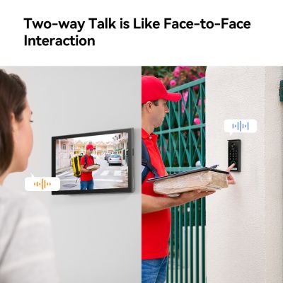 14. Imou VDP7 video intercom 5 MP 17.8 cm (7") Black