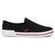 2. Men's slip-on sneakers, black, Filippo MTN7792