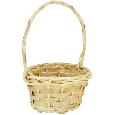 2. WICKED EASTER BASKET 15x23CM NATURAL
