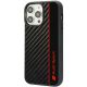 2. Audi Carbon Fiber Stripe iPhone 14 Pro 6.1" black/black hardcase AUS-TPUPCIP14P-R8/D1-BK