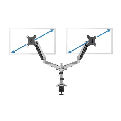 3. Digitus Universal Dual Monitor Desk Mount with Gas Spring