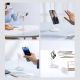 13. Baseus MagPro magnetic standing holder for the phone - black
