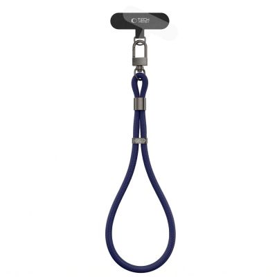 2. Tech-Protect C11S Rope Wrist Strap for Phone - Navy Blue