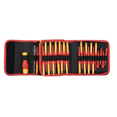 3. Insulated screwdriver set + bits 50 pieces YATO YT-28293