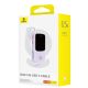 7. Baseus Qpow Pro+ 10000mAh 22.5W Power Bank with Built-in USB-C Cable and Display - Purple