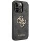 4. Guess 4G Big Metal Logo case for iPhone 15 Pro Max - gray