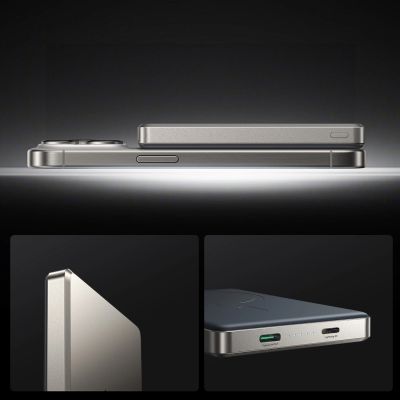 13. Joyroom JR-PBM08 Pro 10000mAh Ultra-Thin Powerbank - Titanium